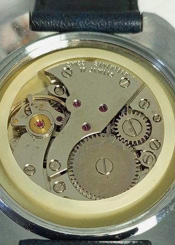 Koleksiyonluk Jupiter Super De Luxe 17 Jewels Kurmalı Kol Saati - Görsel 5