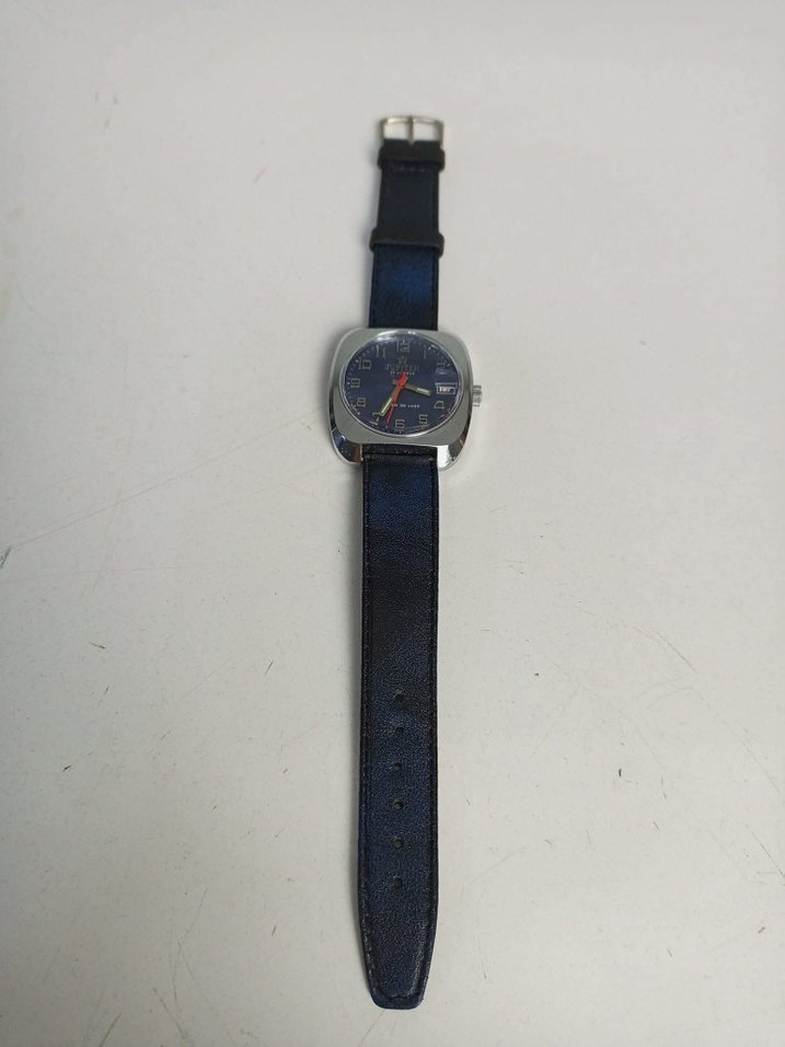 Koleksiyonluk Jupiter Super De Luxe 17 Jewels Kurmalı Kol Saati - Görsel 2