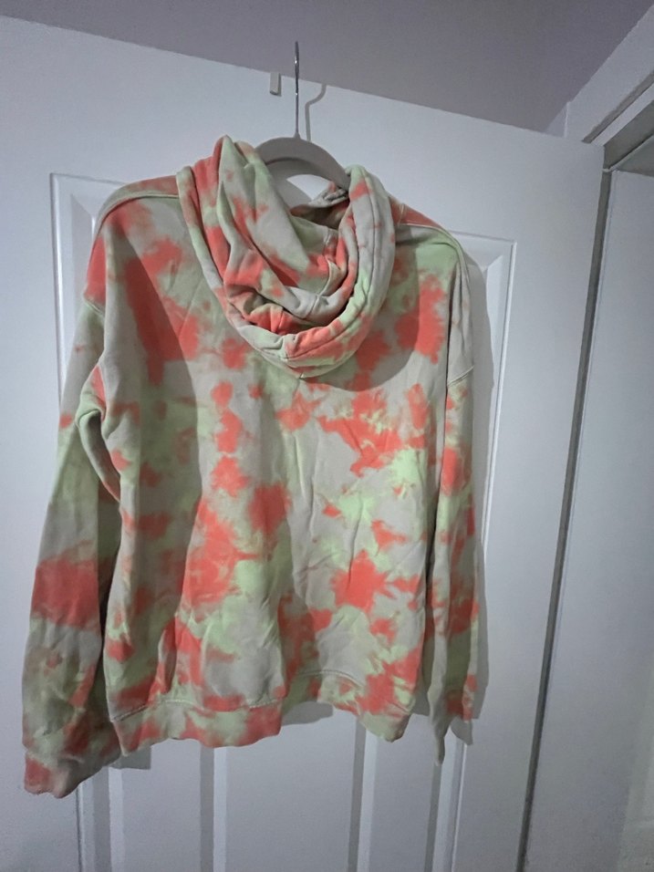 Erkek çocuk Çok Renkli Oversize Kapüşonlu Sweatshirt - Görsel 3