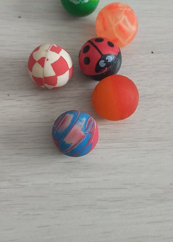 Renkli Karışık Mini Toplar Seti