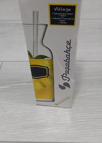  Beden cam pipetli bardak karaf