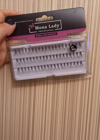 Mona Lady Profesyonel Takma Kirpik 12mm - Görsel 2