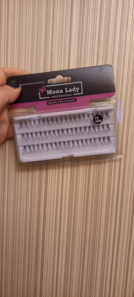 Mona Lady Profesyonel Takma Kirpik 12mm - Görsel 2