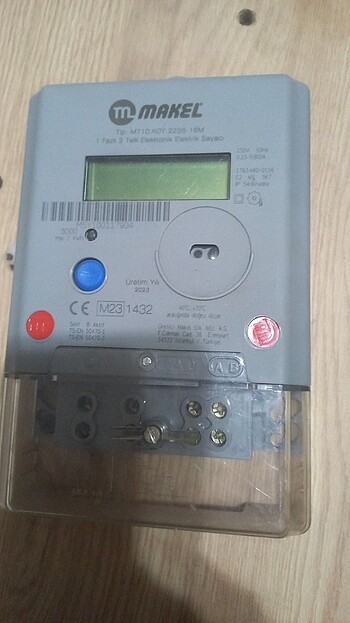 Makel elektrik sayacı