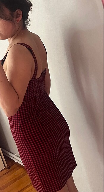 xs Beden bordo Renk ELBİSE