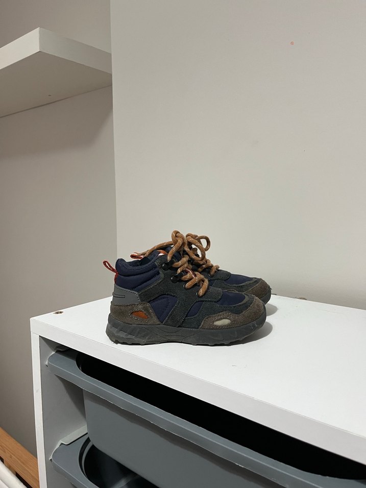 Erkek Çocuk Kahverengi Yılan Desenli Bot - Görsel 4