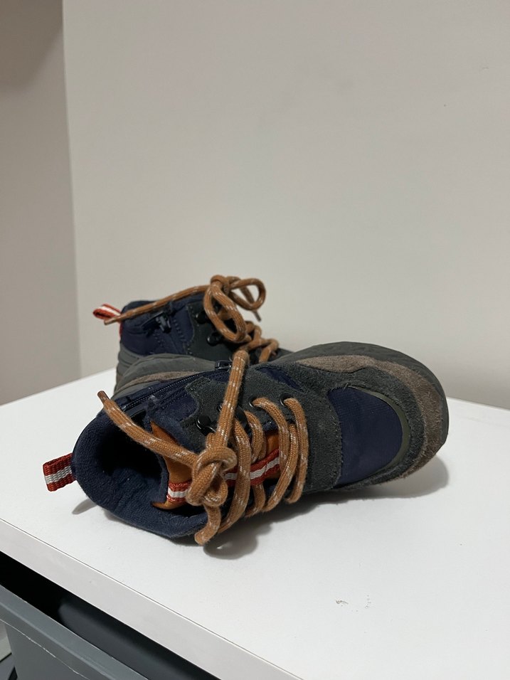 Erkek Çocuk Kahverengi Yılan Desenli Bot - Görsel 3