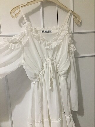 36 Beden beyaz Renk Nikah elbisesi