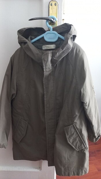 Mango çiftli hem mont hem yağmurluk