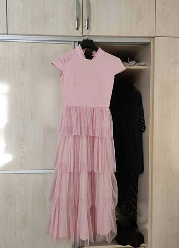 Beyaz Butik elbise 