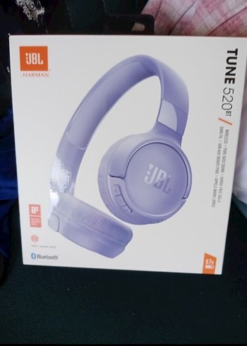 Sıfır yeni mor jbl 520bt kablosuz kulaklık