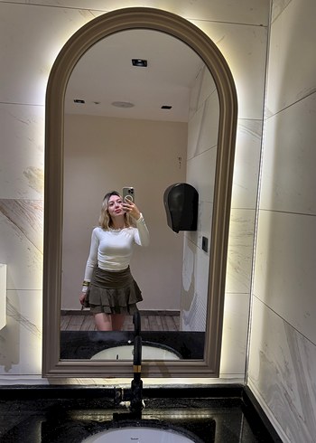 xs Beden Zara Mini Etek
