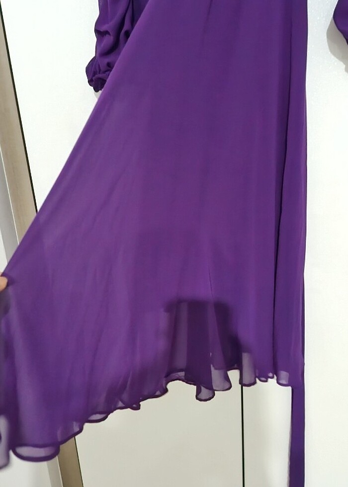 Mor elbise - Görsel 5