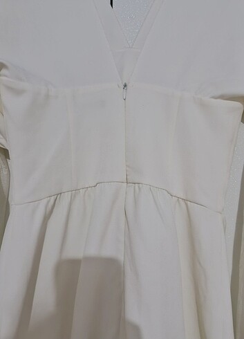 Beyaz elbise - Görsel 6