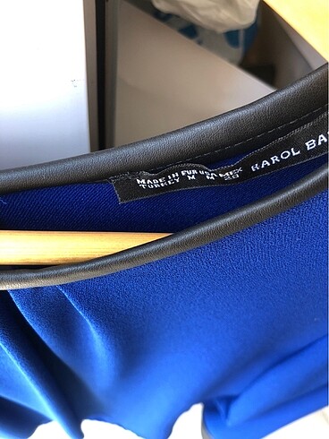 Saks mavisi bluz - Görsel 3