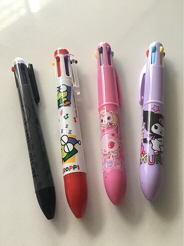  Hello Kitty çok renkli tükenmez kalemler