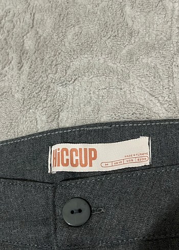 Gri Keten Kadın Kumaş Pantolon - Görsel 2