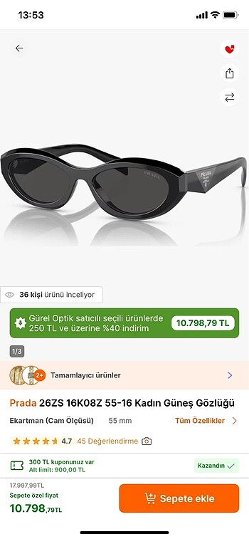 Prada gozluk