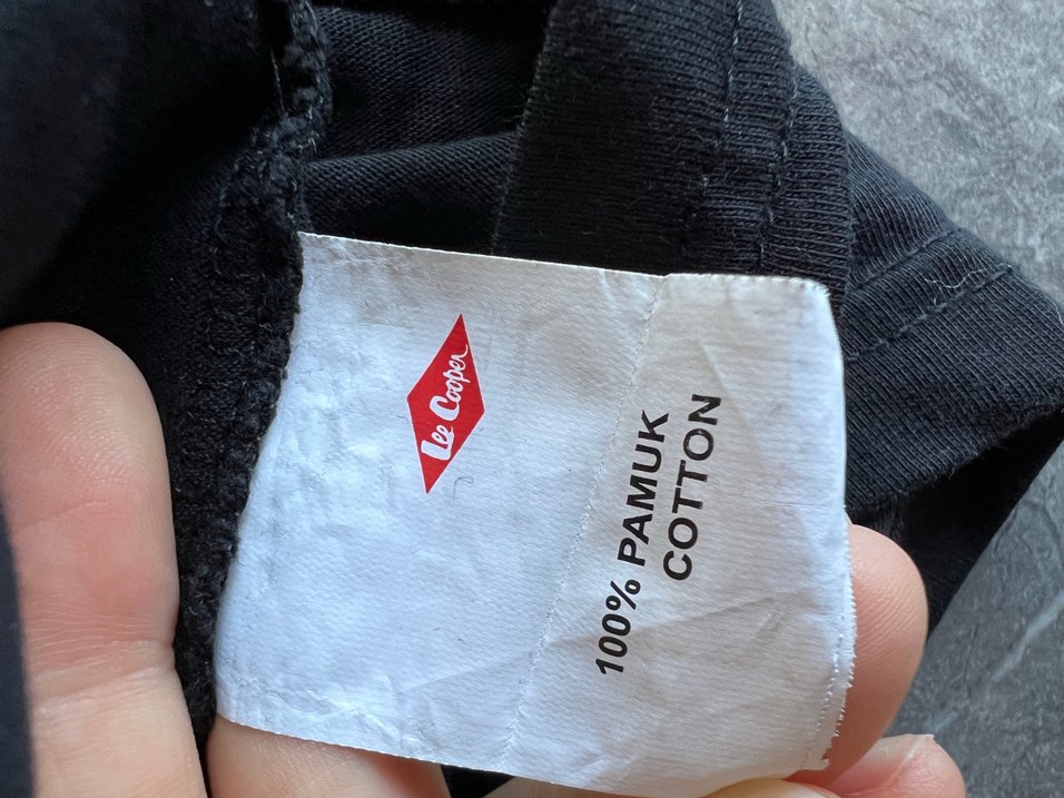 Siyah Baskılı Erkek Denim Tişört - Görsel 4