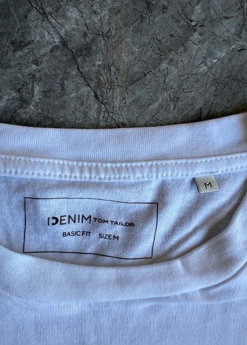 Tom Tailor Beyaz Baskılı Erkek Tişört - Görsel 5