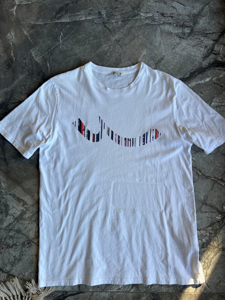 LTB Beyaz Baskılı Erkek Tişört - Görsel 2