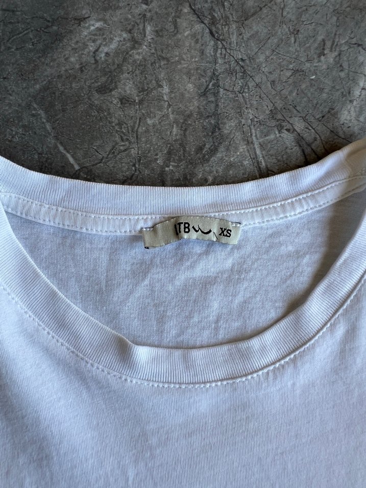 LTB Beyaz Baskılı Erkek Tişört - Görsel 3