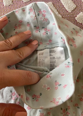 6-9 Ay Beden çeşitli Renk Kız Çocuk Bohem Stil Pastel Renkli Taytlar