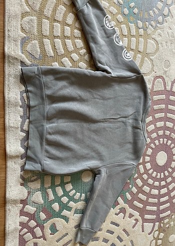 5 Yaş Beden Marvel Baskılı Gri Erkek Sweatshirt