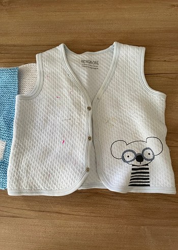 Erkek Bebek Kolsuz Keten Body - Görsel 7