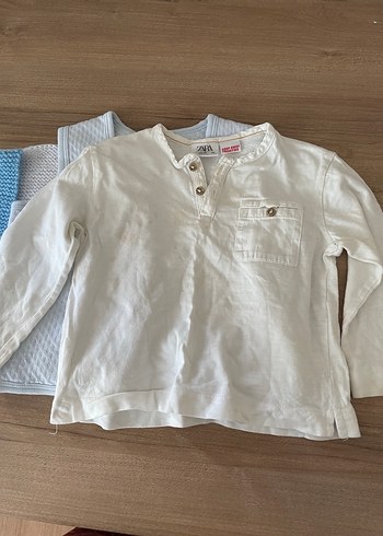 Erkek Bebek Kolsuz Keten Body - Görsel 6