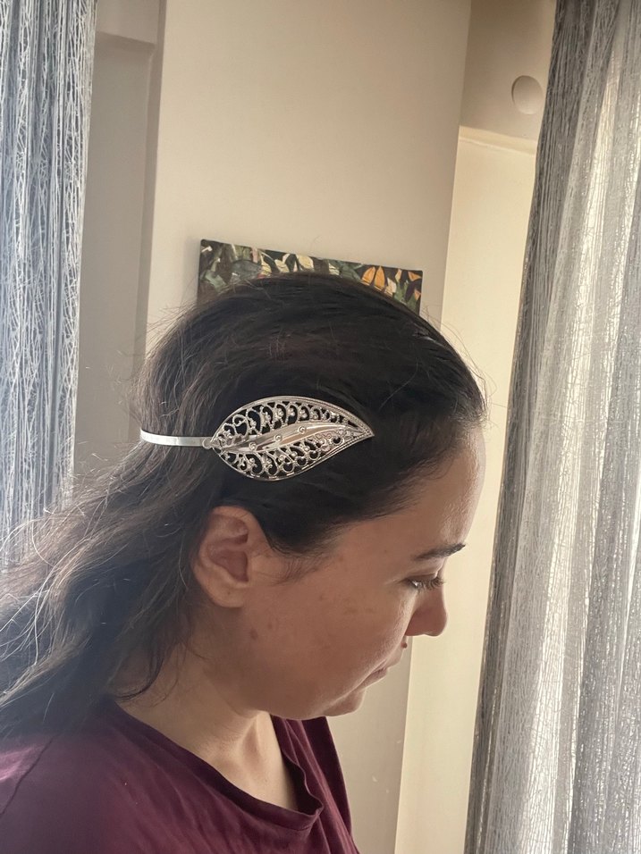 Gümüş Helen tacı - Görsel 5