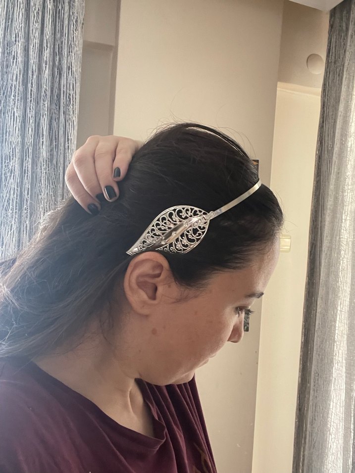 Gümüş Helen tacı - Görsel 4