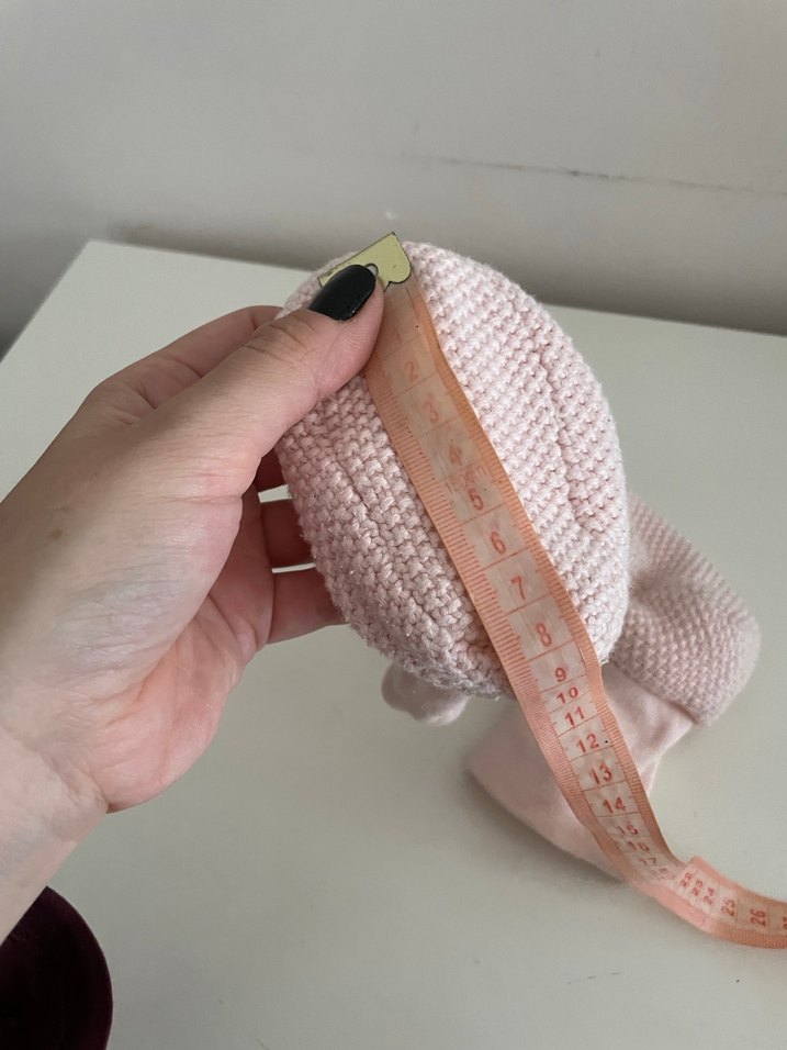 Kız Çocuk Pembe Örgü Sıcak Ev Terliği - Görsel 3