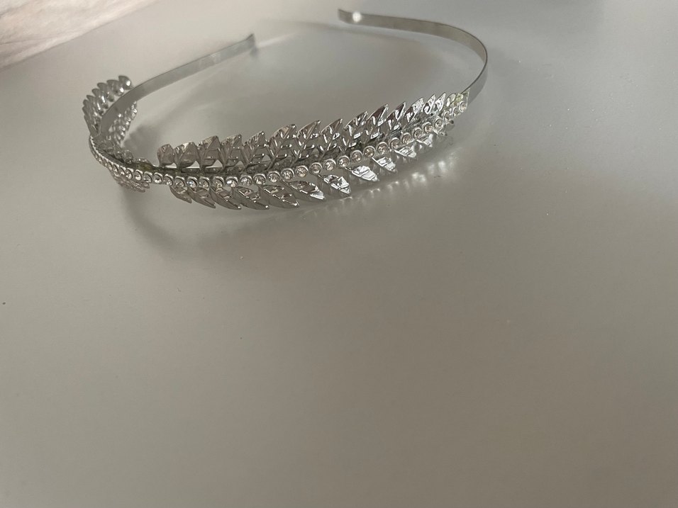 Sıralı Taşlı Metal Saç Aksesuarı - Görsel 2