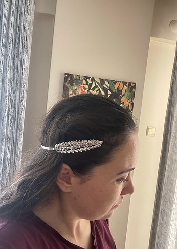 Gümüş helen tacı - Görsel 5