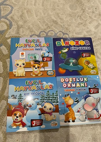 4 Kitaplı Çocuk Hikaye Seti
