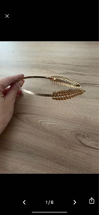 Gold helen tacı
