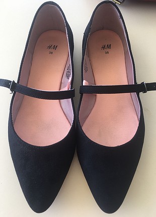 H&M Siyah Babet