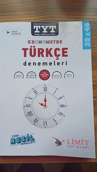 Limit kronometre Türkçe denemesi
