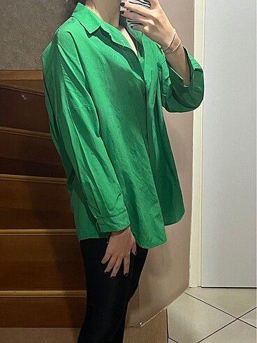m Beden Oversize gömlek