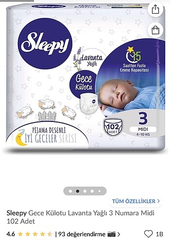 Sleepy gece külodu 102?li