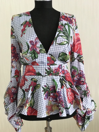 Diğer Koton peplum bluz
