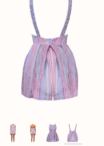 NAİA Lila Bohem Tulum - Görsel 4