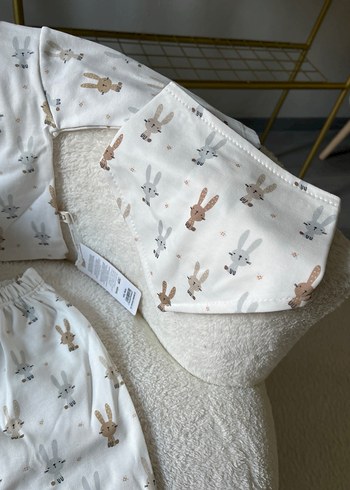 UNİSEX YENİDOĞAN HASTANE ÇIKIŞ SETİ - Görsel 3