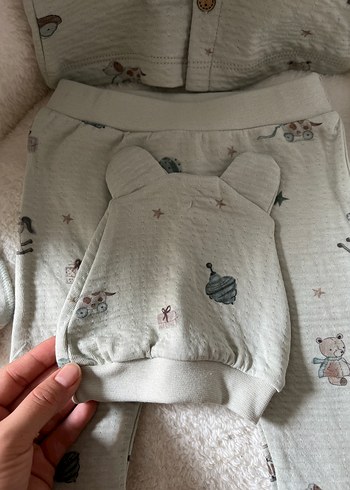 Erkek bebek 5li hastane çıkışı seti - Görsel 4