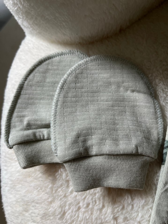 Erkek bebek 5li hastane çıkışı seti - Görsel 2