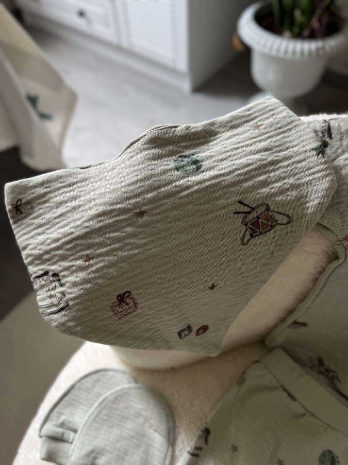 Erkek bebek 5li hastane çıkışı seti - Görsel 3