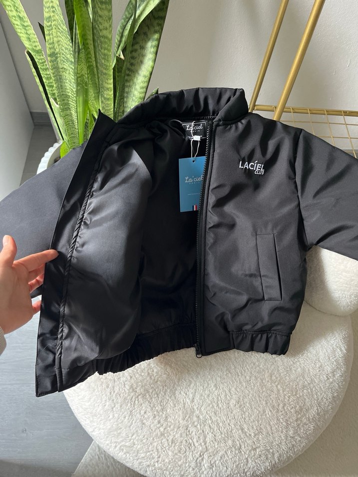Laciel Paris  Siyah su geçirmez mont - Görsel 2
