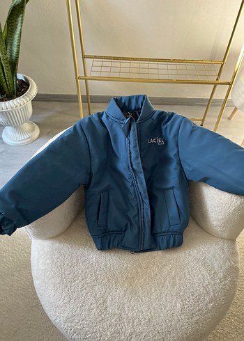 Laciel Paris erkek Çocuk mavi  Fermuarlı mont - Görsel 3