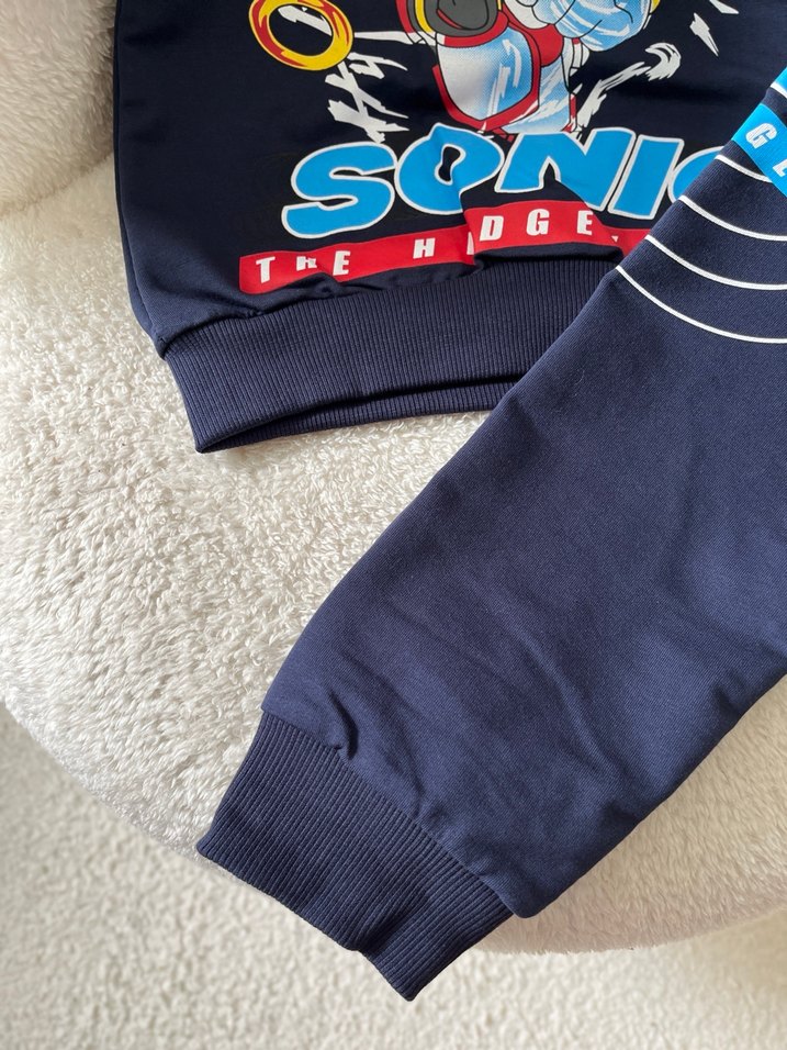 Sonic baskılı erkek çocuk eşofman takımı - Görsel 3